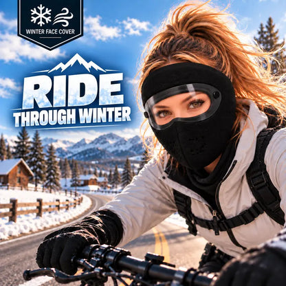 🔥Last Day 50% OFF – Fleece-Lined Winter Balaclava with Detachable Goggles – Wind-Resistant Face & Neck Cover for Cycling, Skiing & Outdoor Activities