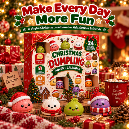 Hot sales🔥2026 Dumpling Squishy Advent Calendar