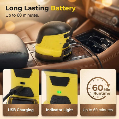 ❄️ Electric Windshield Ice Scraper – Cordless USB Rechargeable, 1600RPM High-Speed Ice Removal
