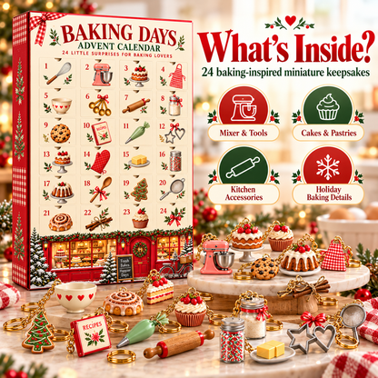 Baking Days 2026 Advent Calendar 24-Piece Set