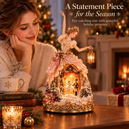 🩰 Winter Ballerina Story Lamp™ – Lighted Nutcracker Christmas Tabletop Decor ✨