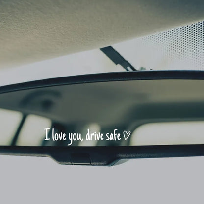 💓 I love you, drve safe Sticker（6pcs）