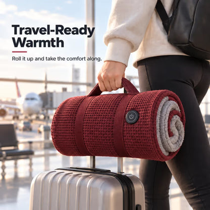 🔥Last Day 50% OFF-Wearable Heated Blanket – 8 Heating Zones & 3 Heat Levels