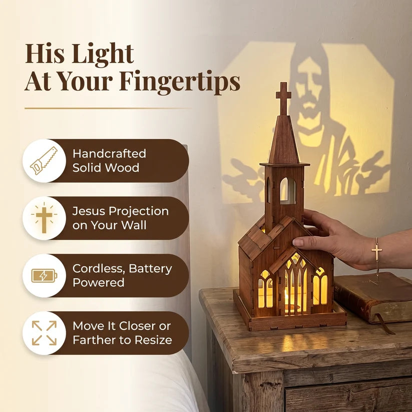 ⛪✝️Hands of heaven - church lamps