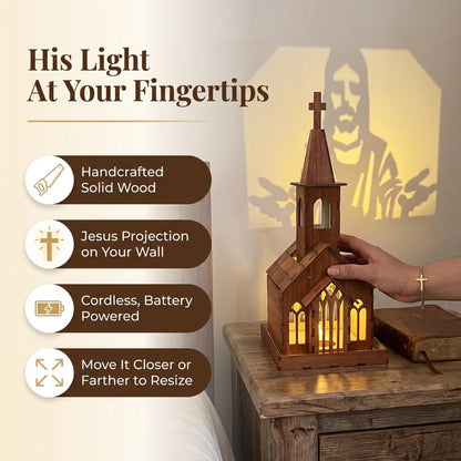 ⛪✝️Hands of heaven - church lamps