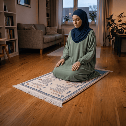 Step-by-Step Phonetic Padded Prayer Mat