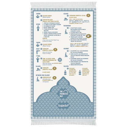 Step-by-Step Phonetic Padded Prayer Mat