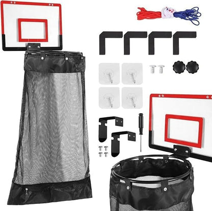🏀Dual-function fun hanging laundry basket