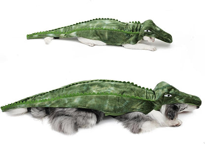 Pet Halloween Crocodile Costume – Adorable Crocodile Outfit for Pets