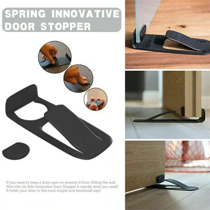 Door Stopper Protector –  No-drill, residue-free & holds doors open. Safe & simple – stock up & save! 🏠✅